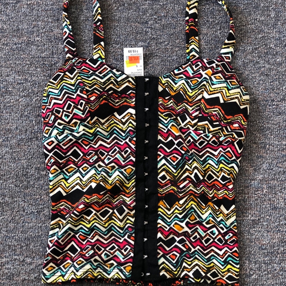 Pattern corset top. Size Small. New